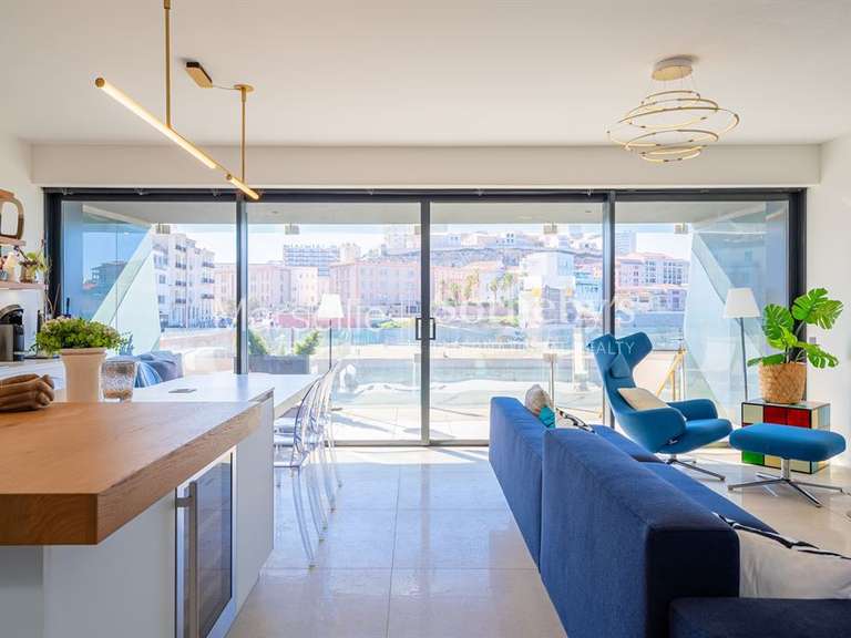 Appartement avec Vue sur mer Marseille 7e - 2 chambres - 100m²