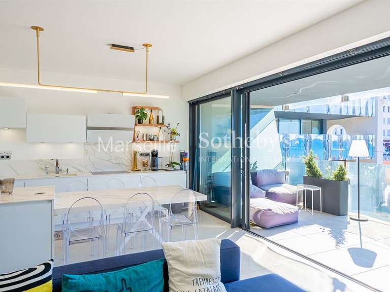 Appartement avec Vue sur mer Marseille 7e - 2 chambres - 100m²