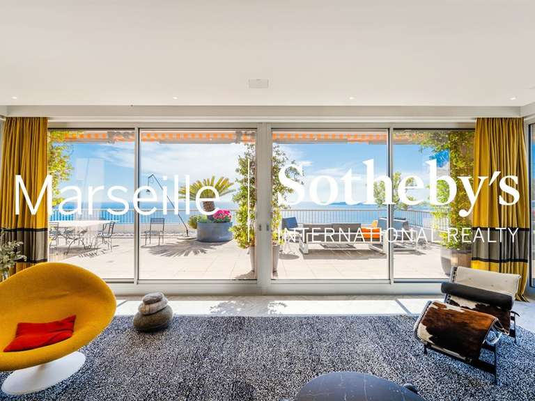 Appartement avec Vue sur mer Marseille 7e - 4 chambres - 320m²