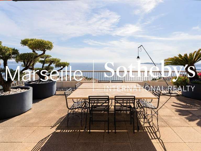 Appartement avec Vue sur mer Marseille 7e - 4 chambres - 320m²
