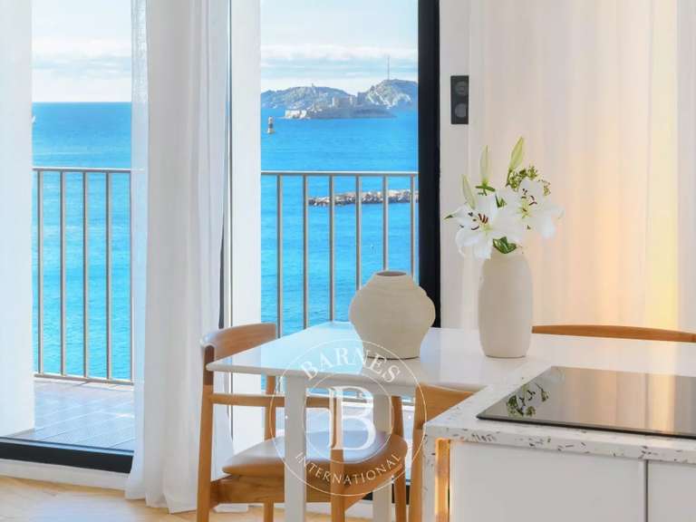 Appartement avec Vue sur mer Marseille 7e - 2 chambres - 80m²
