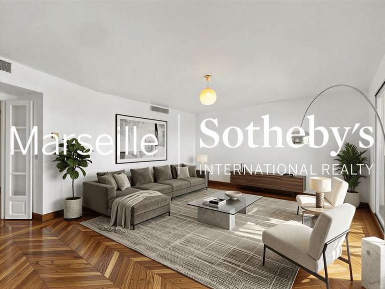 Appartement avec Vue sur mer Marseille 7e - 3 chambres - 115m²