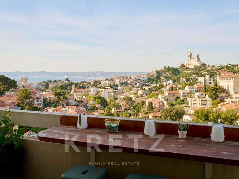 Appartement avec Vue sur mer Marseille 7e - 2 chambres - 80m²