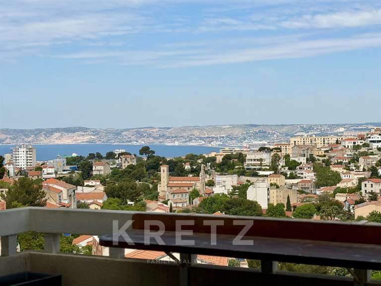 Appartement avec Vue sur mer Marseille 7e - 2 chambres - 80m²