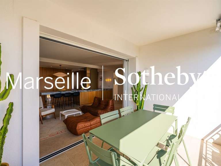 Appartement avec Vue sur mer Marseille 7e - 2 chambres - 95m²