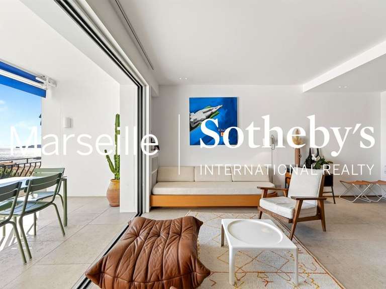 Appartement avec Vue sur mer Marseille 7e - 2 chambres - 95m²