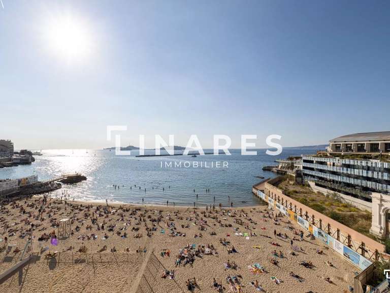Appartement avec Vue sur mer Marseille 7e - 4 chambres - 137m²