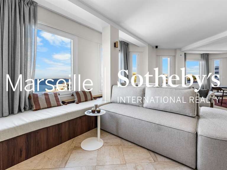 Appartement avec Vue sur mer Marseille 7e - 4 chambres - 140m²