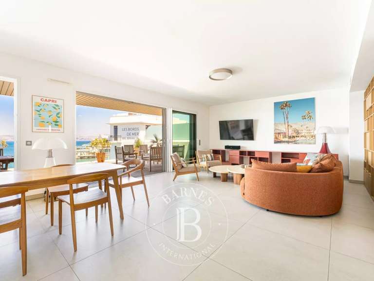 Appartement avec Vue sur mer Marseille 7e - 3 chambres - 150m²