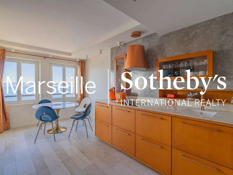 Appartement avec Vue sur mer Marseille 7e - 3 chambres - 107m²