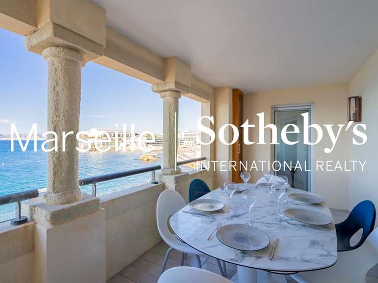 Appartement avec Vue sur mer Marseille 7e - 3 chambres - 107m²