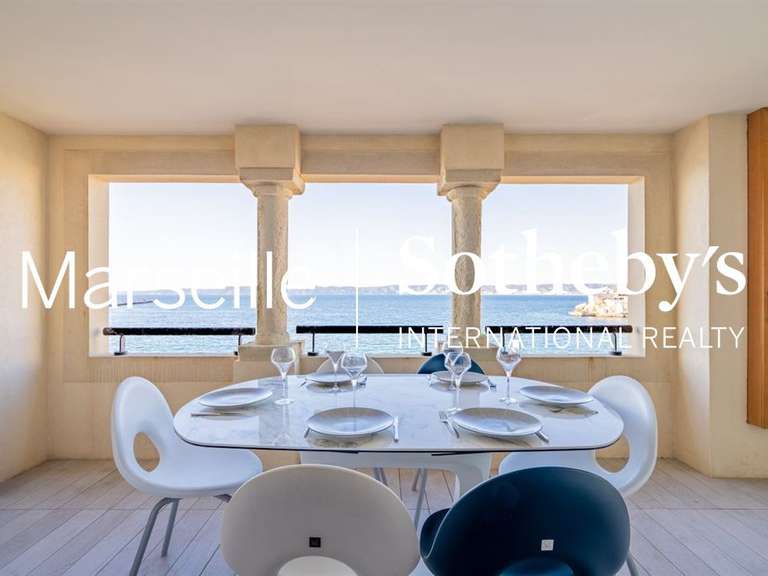 Appartement avec Vue sur mer Marseille 7e - 3 chambres - 107m²