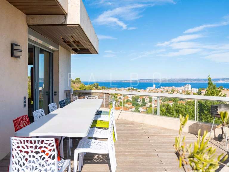 Maison avec Vue sur mer Marseille 7e - 5 chambres - 467m²