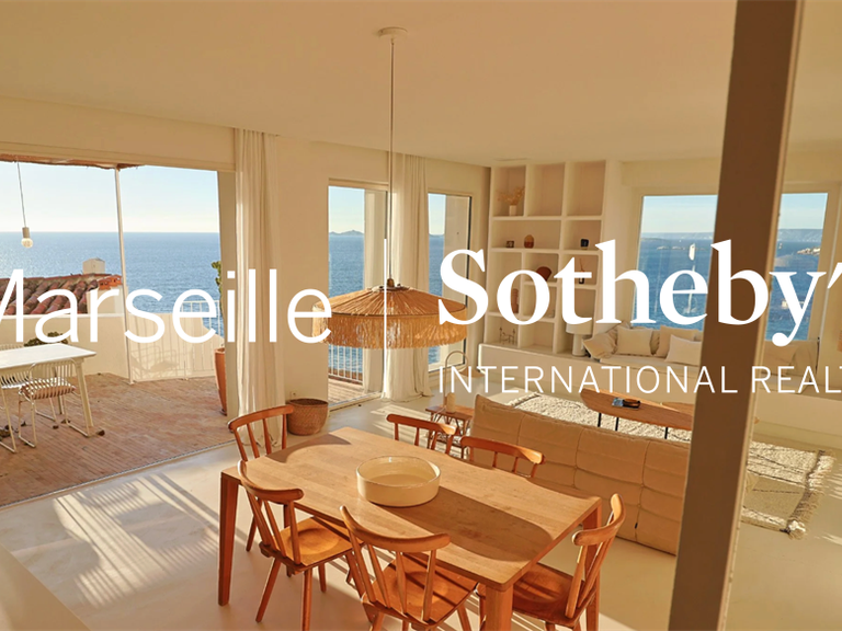 House with Sea view Marseille 7e - 3 bedrooms - 180m²