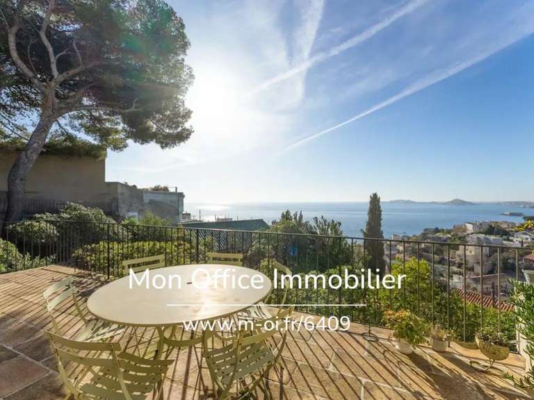 Maison avec Vue sur mer Marseille 7e - 5 chambres - 195m²