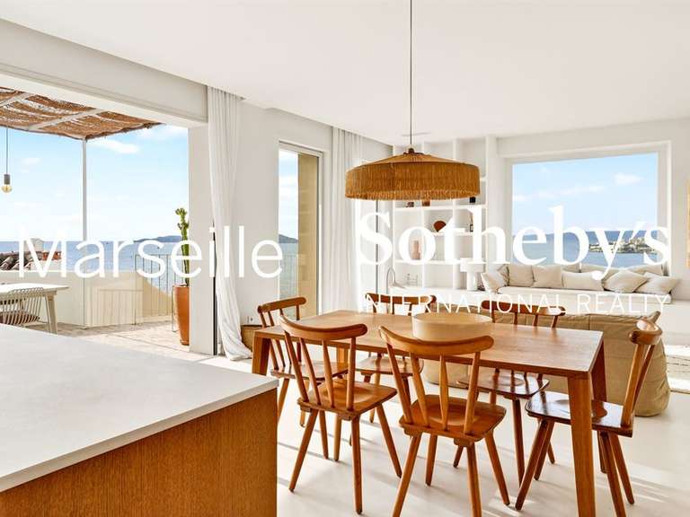 Maison avec Vue sur mer Marseille 7e - 3 chambres - 180m²