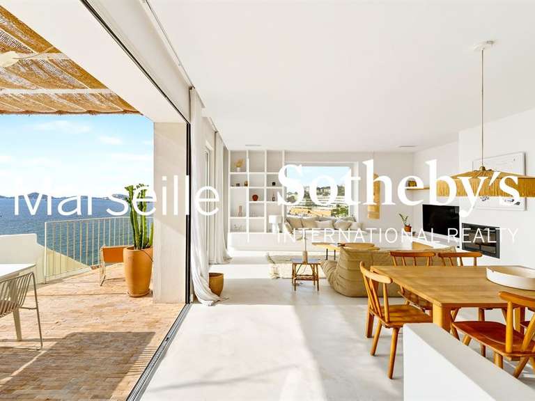 Maison avec Vue sur mer Marseille 7e - 3 chambres - 180m²