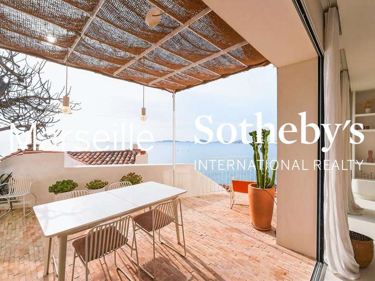 Maison avec Vue sur mer Marseille 7e - 3 chambres - 180m²