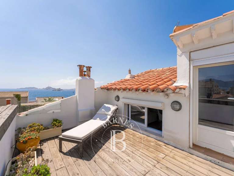 Maison avec Vue sur mer Marseille 7e - 3 chambres - 120m²