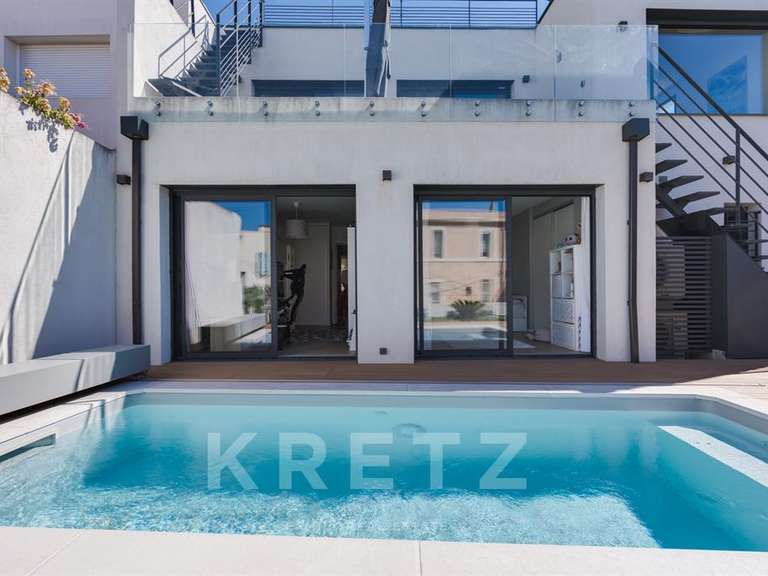 Maison avec Vue sur mer Marseille 7e - 4 chambres - 130m²