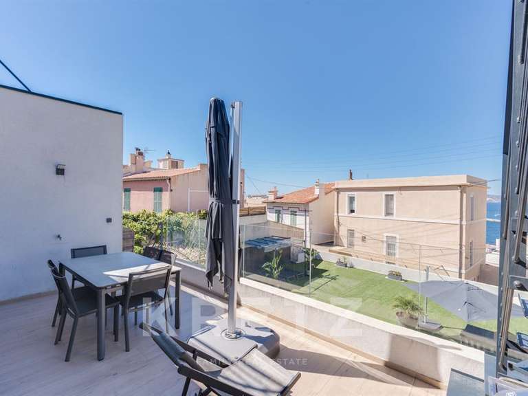Maison avec Vue sur mer Marseille 7e - 4 chambres - 130m²