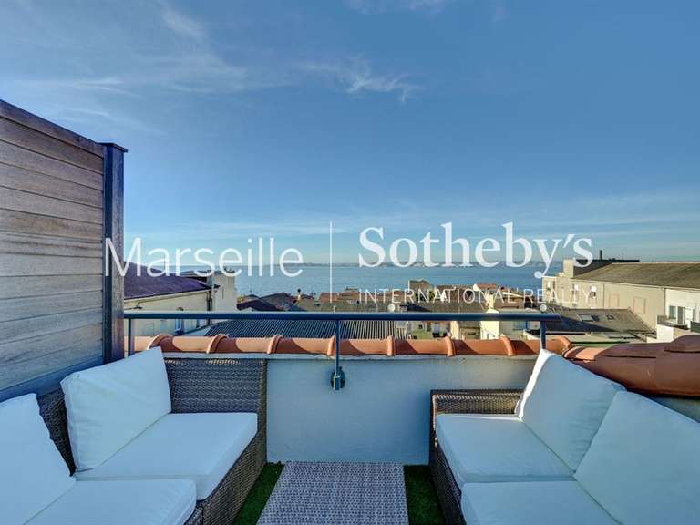 Appartement avec Vue sur mer Marseille 8e - 3 chambres - 133m²