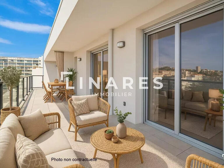 Appartement Marseille 8e - 3 chambres - 123m²