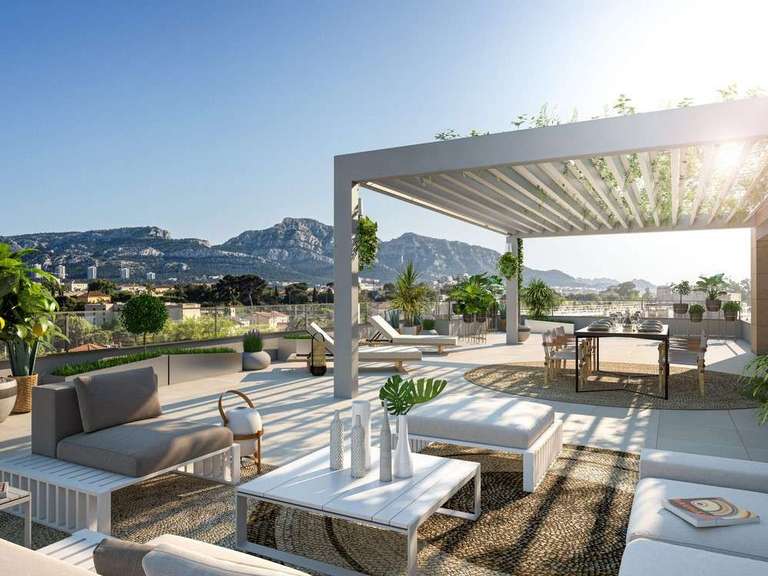 Appartement Marseille 8e - 3 chambres