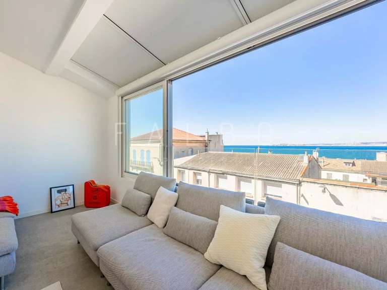 Appartement avec Vue sur mer Marseille 8e - 3 chambres - 130m²