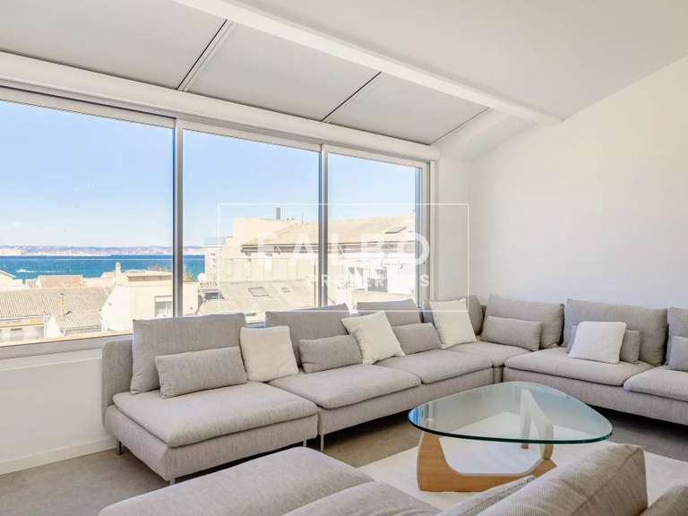 Appartement avec Vue sur mer Marseille 8e - 3 chambres - 130m²