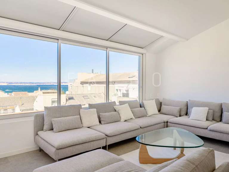 Appartement avec Vue sur mer Marseille 8e - 3 chambres - 130m²