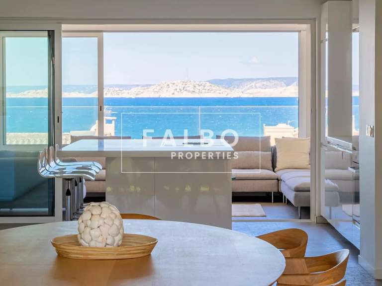 Apartment with Sea view Marseille 8e - 3 bedrooms - 130m²