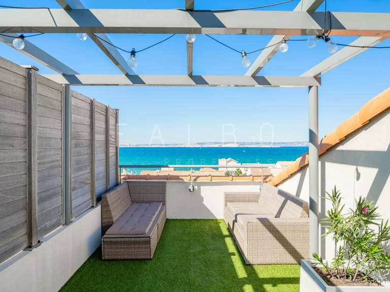 Appartement avec Vue sur mer Marseille 8e - 3 chambres - 130m²
