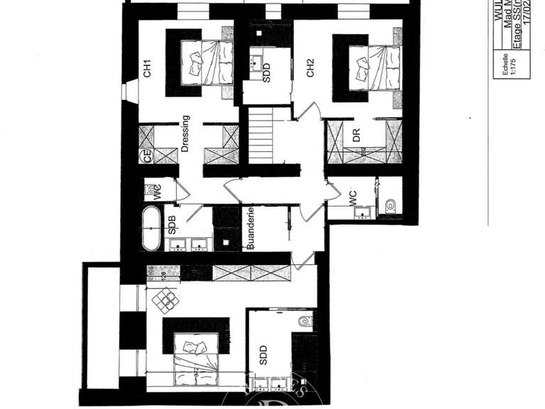 Appartement Marseille 8e - 3 chambres - 141m²