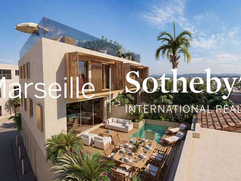 Maison avec Vue sur mer Marseille 8e - 3 chambres - 148m²