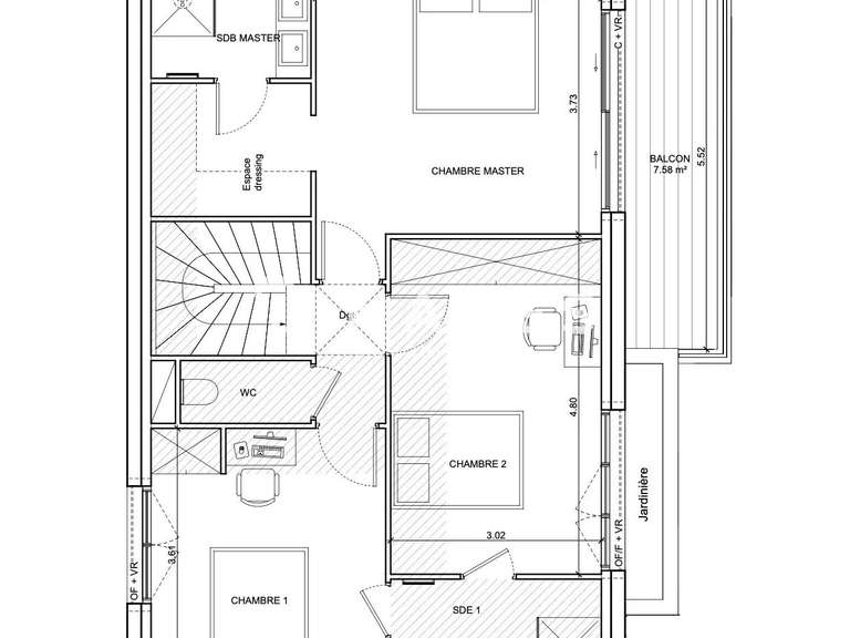 Villa Marseille 8e - 3 bedrooms - 125m²