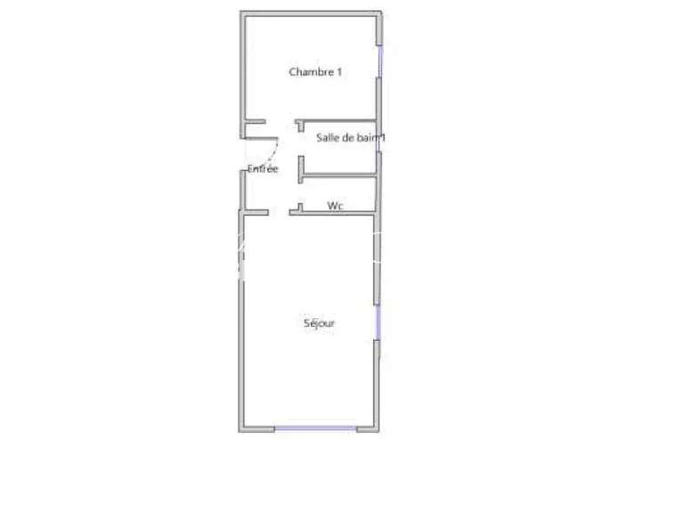 Appartement Megève - 1 chambre - 45m²