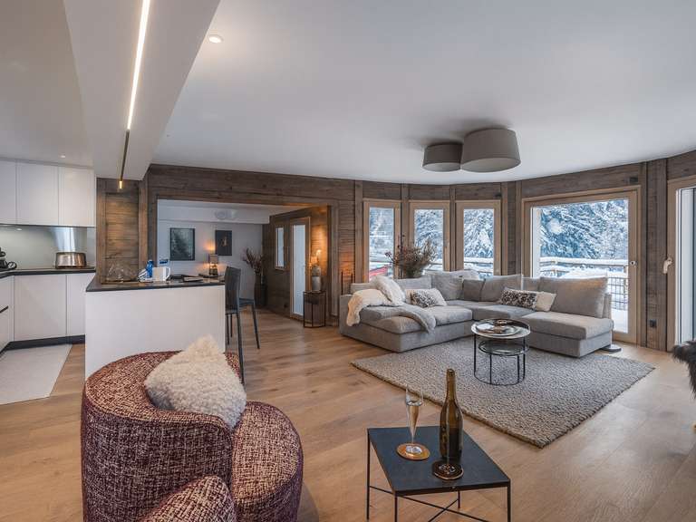 Apartment Megève - 3 bedrooms - 126m²