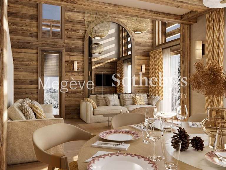 Apartment Megève - 3 bedrooms - 144m²