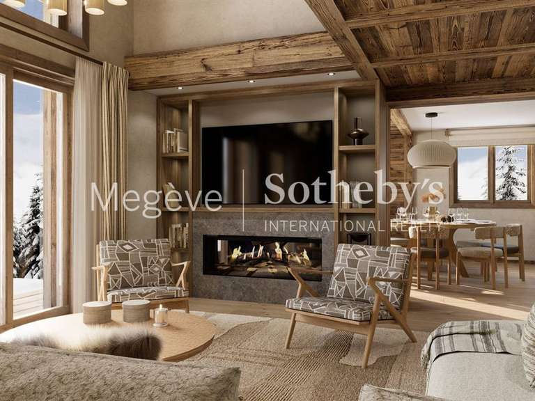Apartment Megève - 3 bedrooms - 144m²