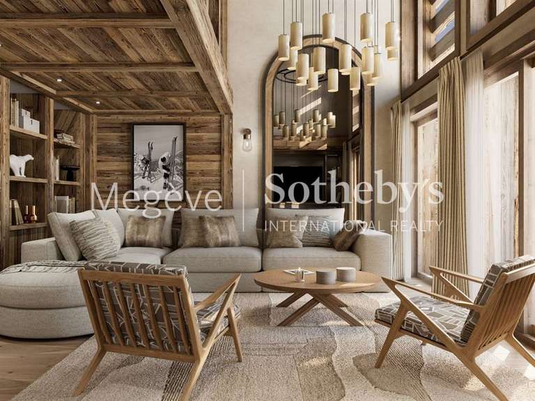 Apartment Megève - 3 bedrooms - 144m²