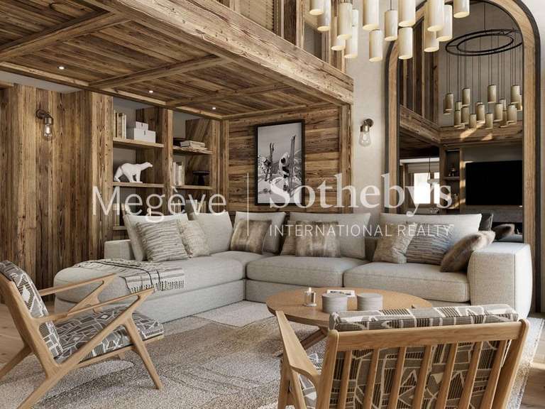 Apartment Megève - 3 bedrooms - 162m²