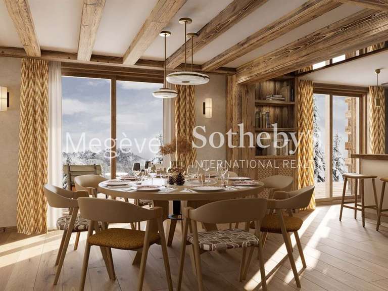 Apartment Megève - 3 bedrooms - 162m²