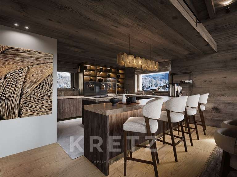 Chalet Megève - 6 chambres - 340m²