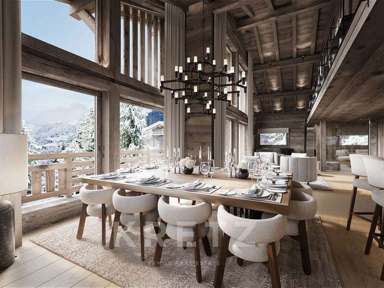 Chalet Megève - 6 chambres - 395m²