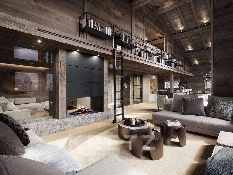 Chalet Megève - 6 chambres - 395m²