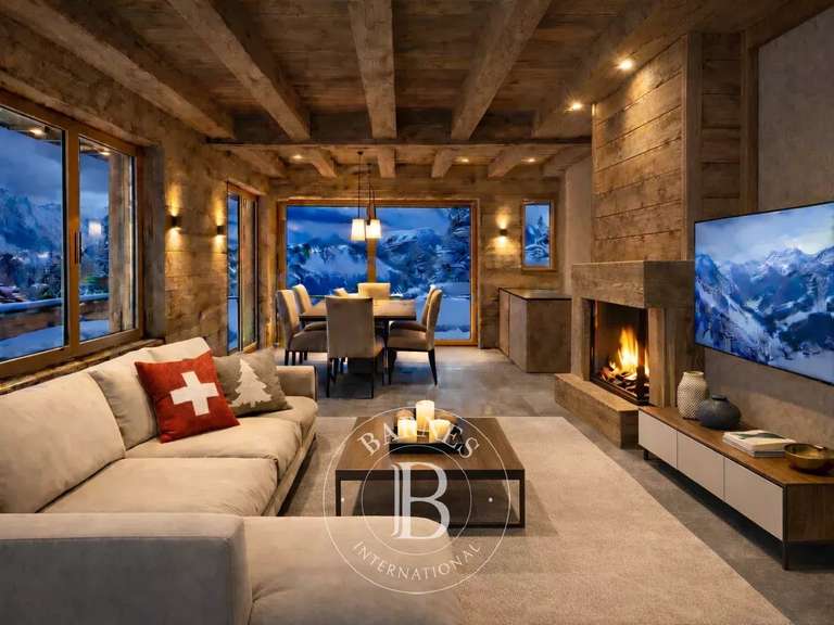 Chalet Megève - 4 chambres - 122m²