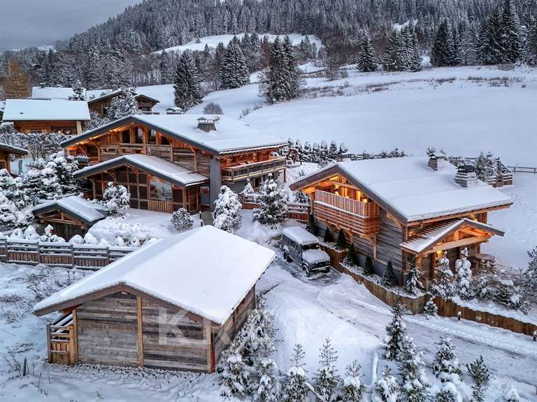 Chalet Megève - 10 chambres - 536m²