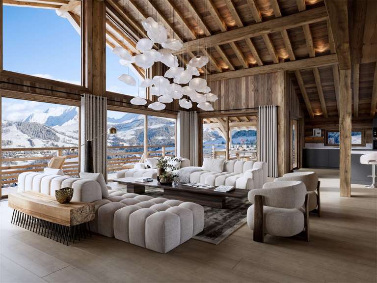 Terrain Megève - 1186m²