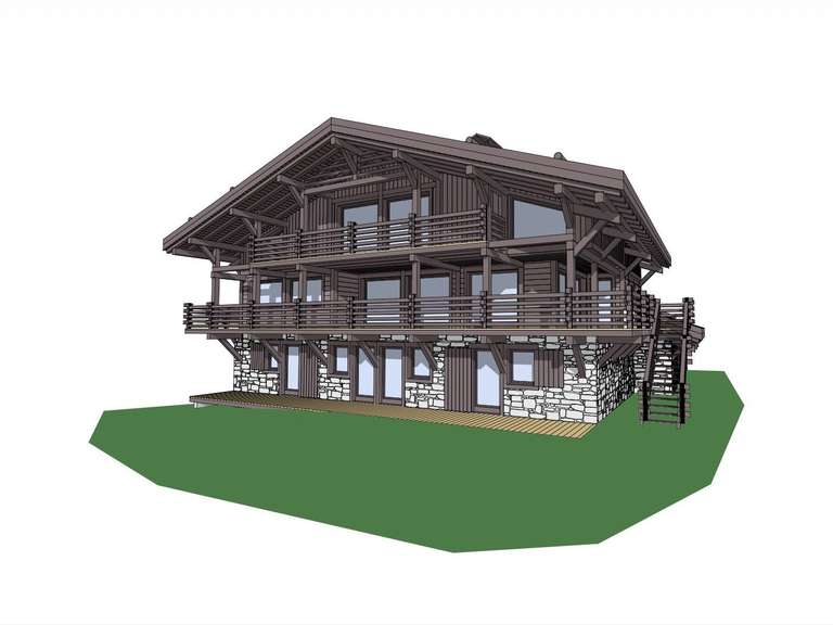 Terrain Megève - 1056m²